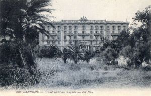 The Hotel in the middle of uncultivated fields.