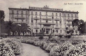 Il viale d'accesso nel 1932