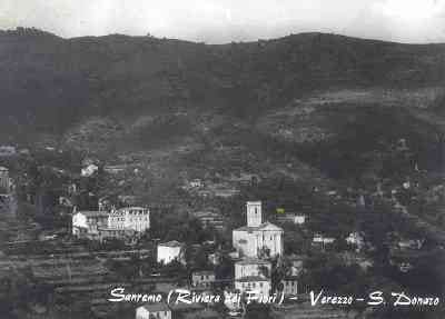 Panorama of the valley and the church